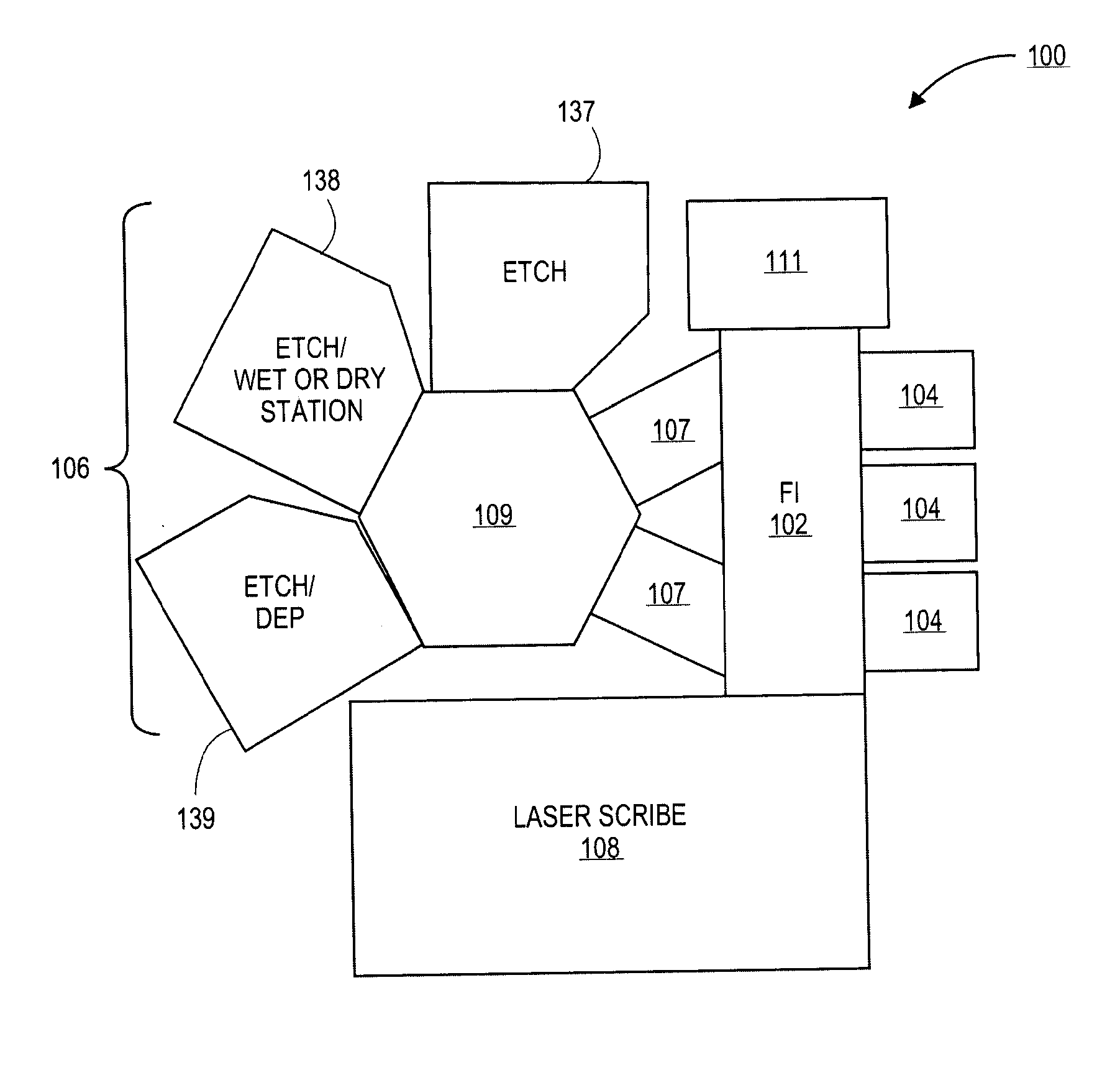 Method of outgassing a mask material deposited over a workpiece in a process tool