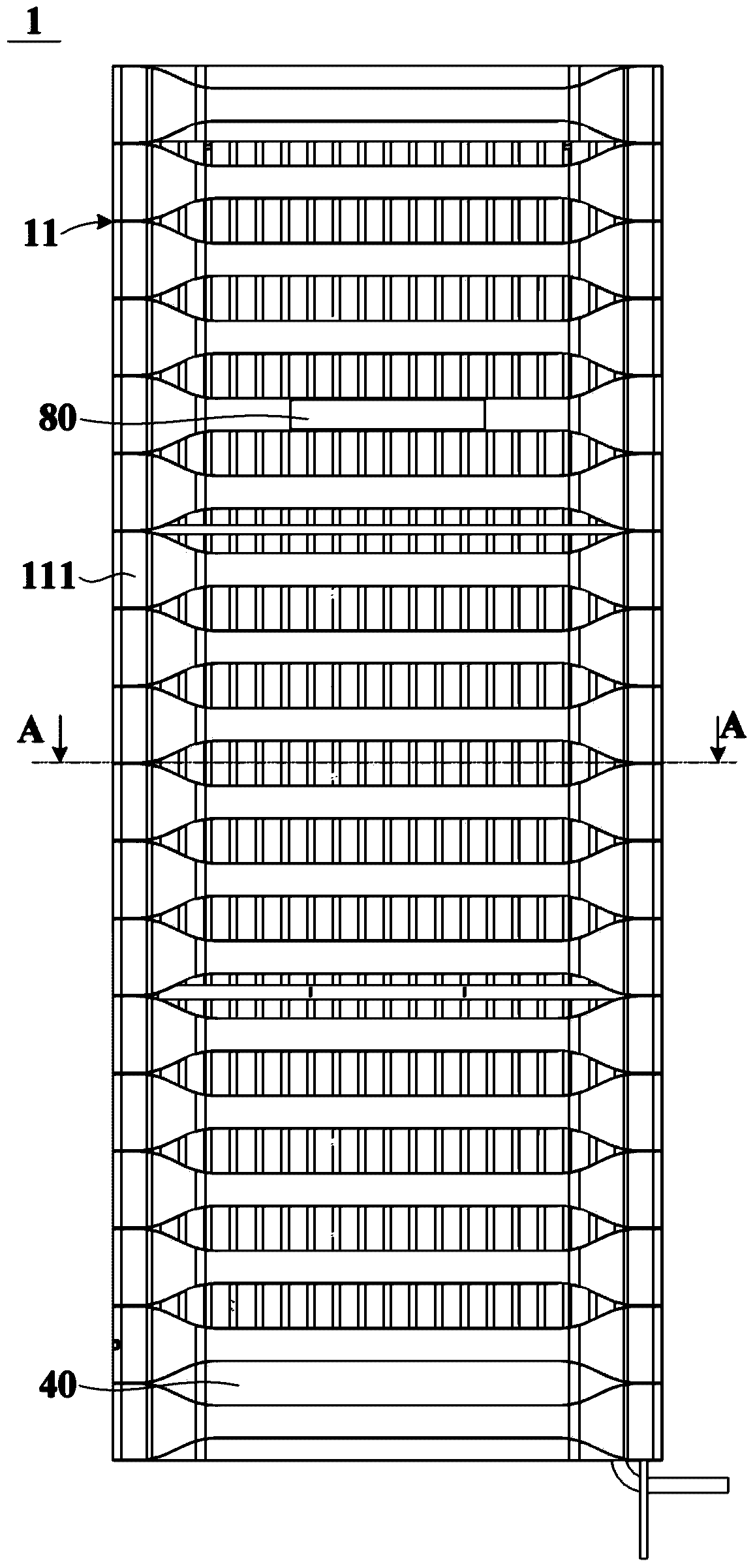 Radiant air conditioner indoor unit