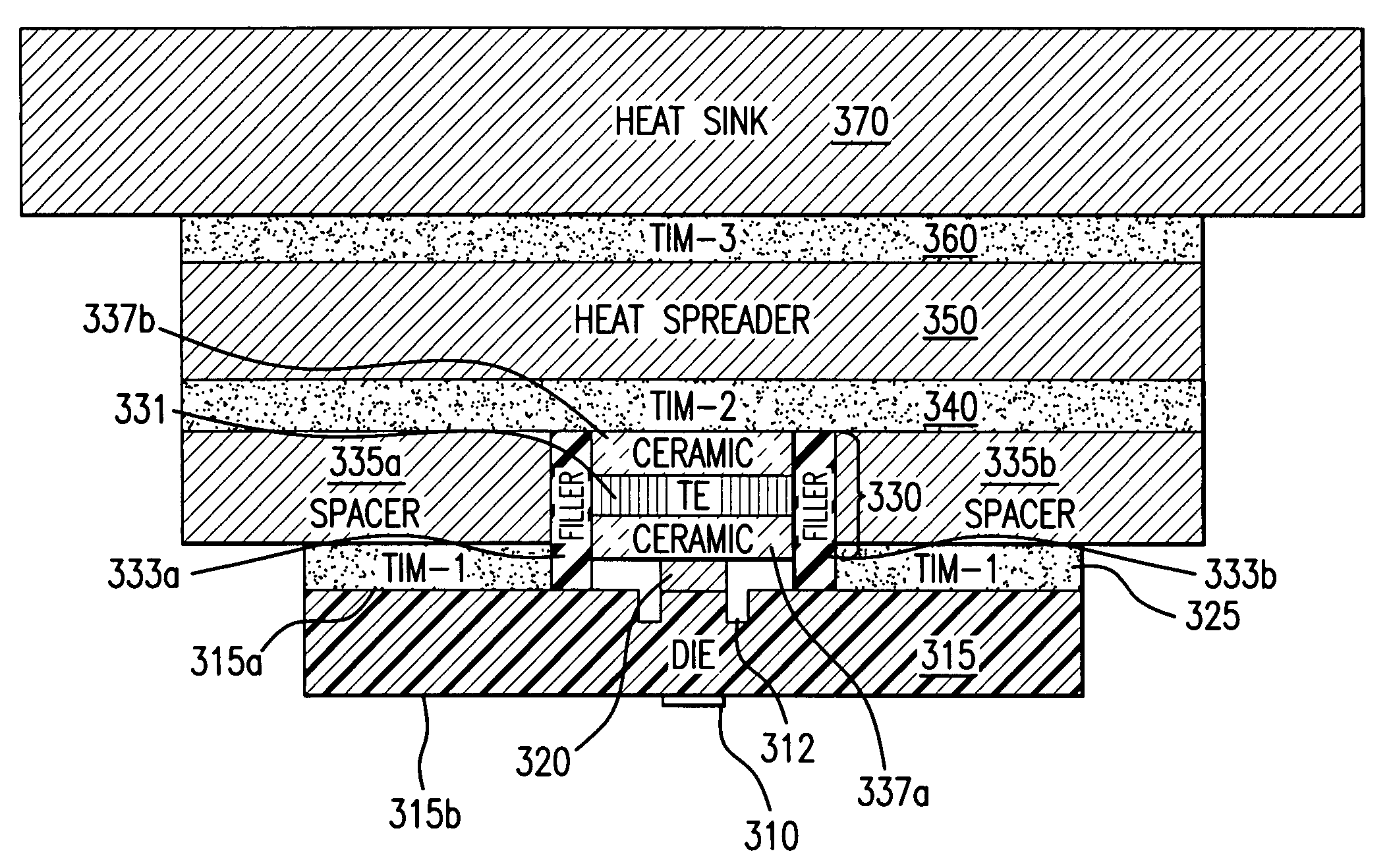 Thermal management of systems having localized regions of elevated heat flux