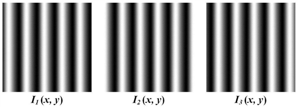 Moving object three-dimensional measurement method based on color fringe projection