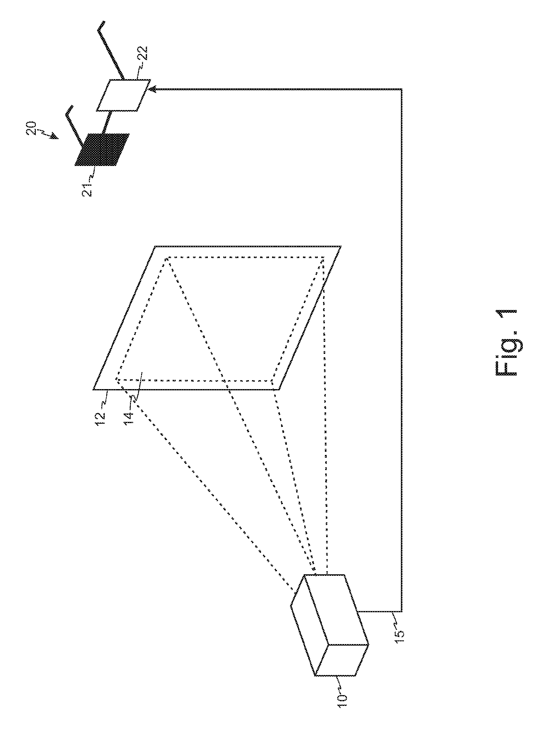 Stereo display system with scanning of light valves