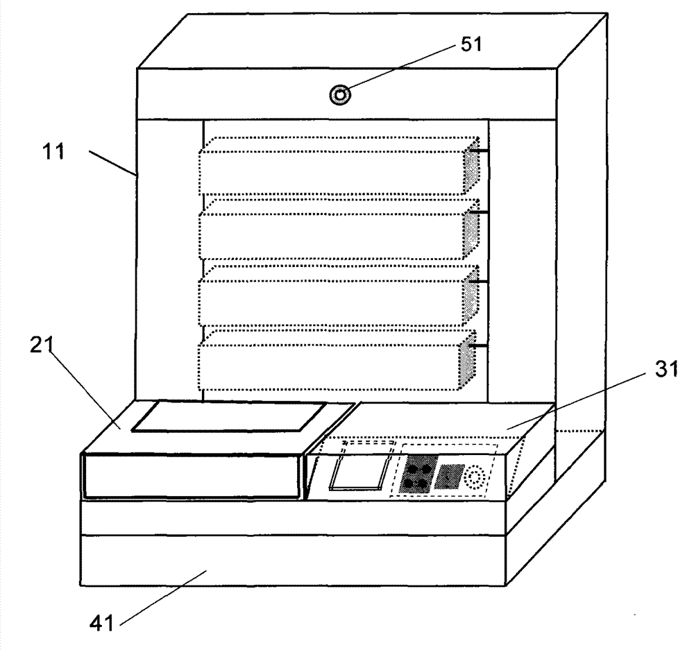 Large-capacity vending machine and vending process