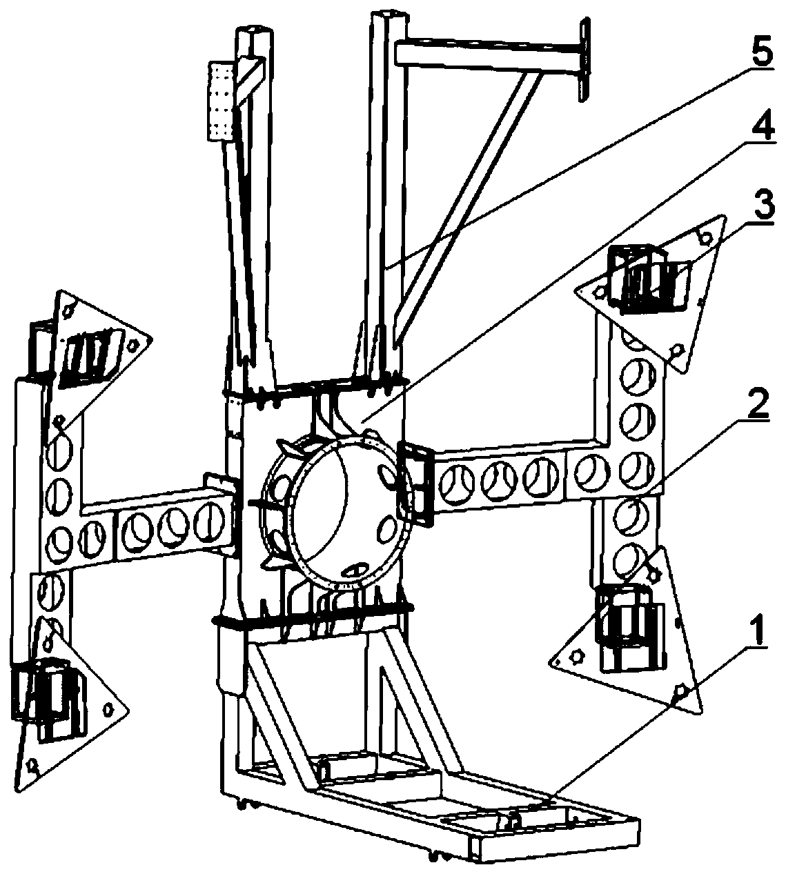 An Overlapping Antenna Expansion Bracket