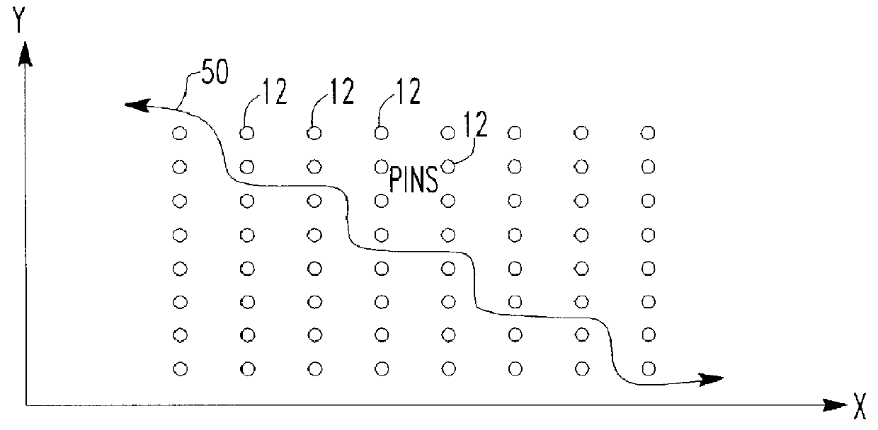 Contour replicating and measuring device