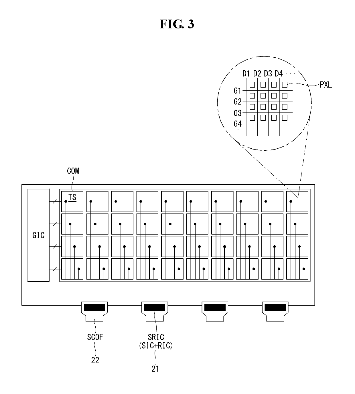 Display device having touch sensors and driving method thereof