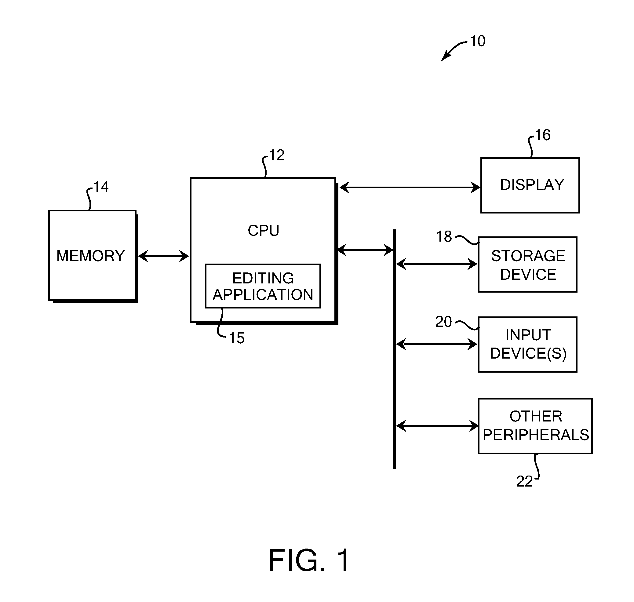 Method and system for viewing and editing an image in a magnified view