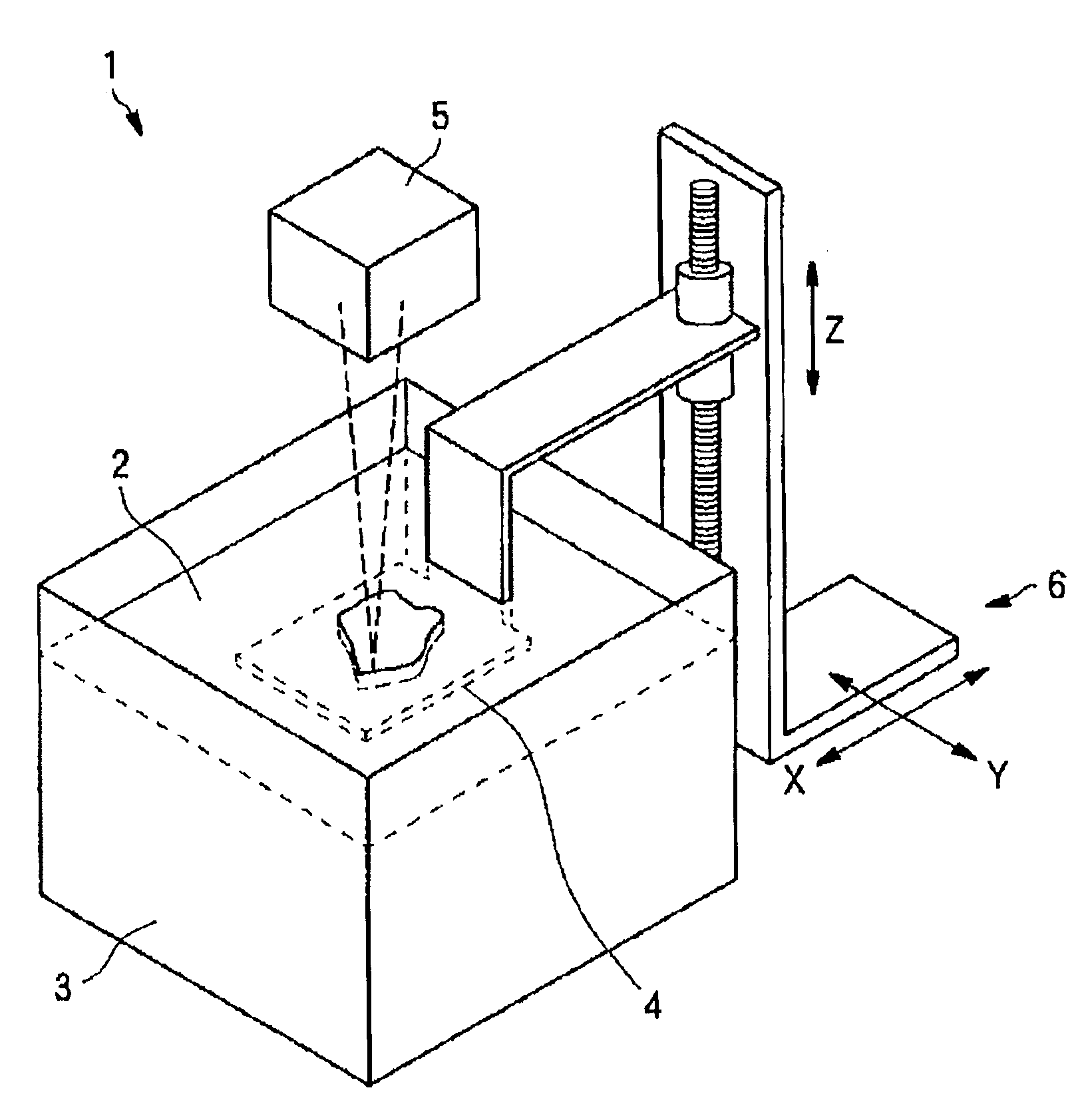 Optical modeling apparatus