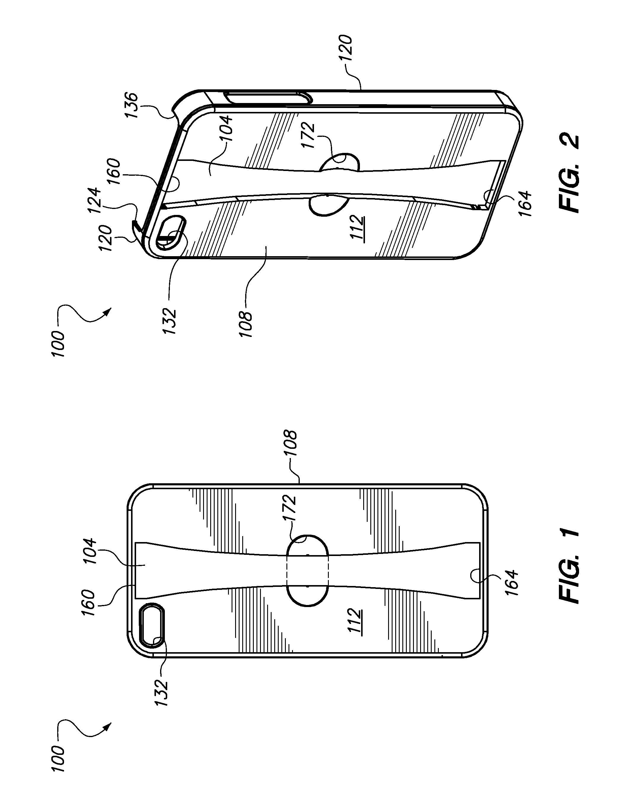 Device case with strap