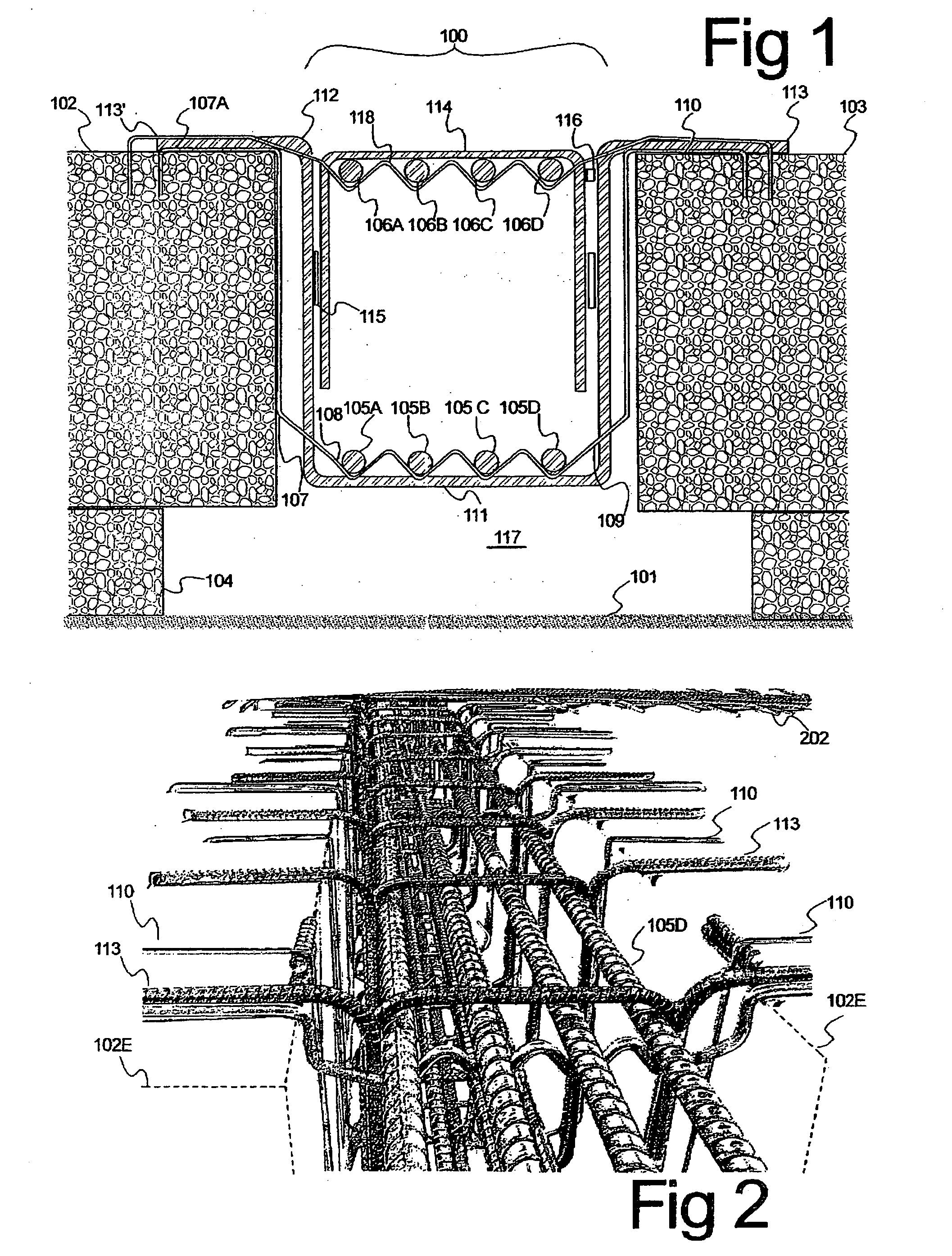 Components for use in large-scale concrete slab constructions