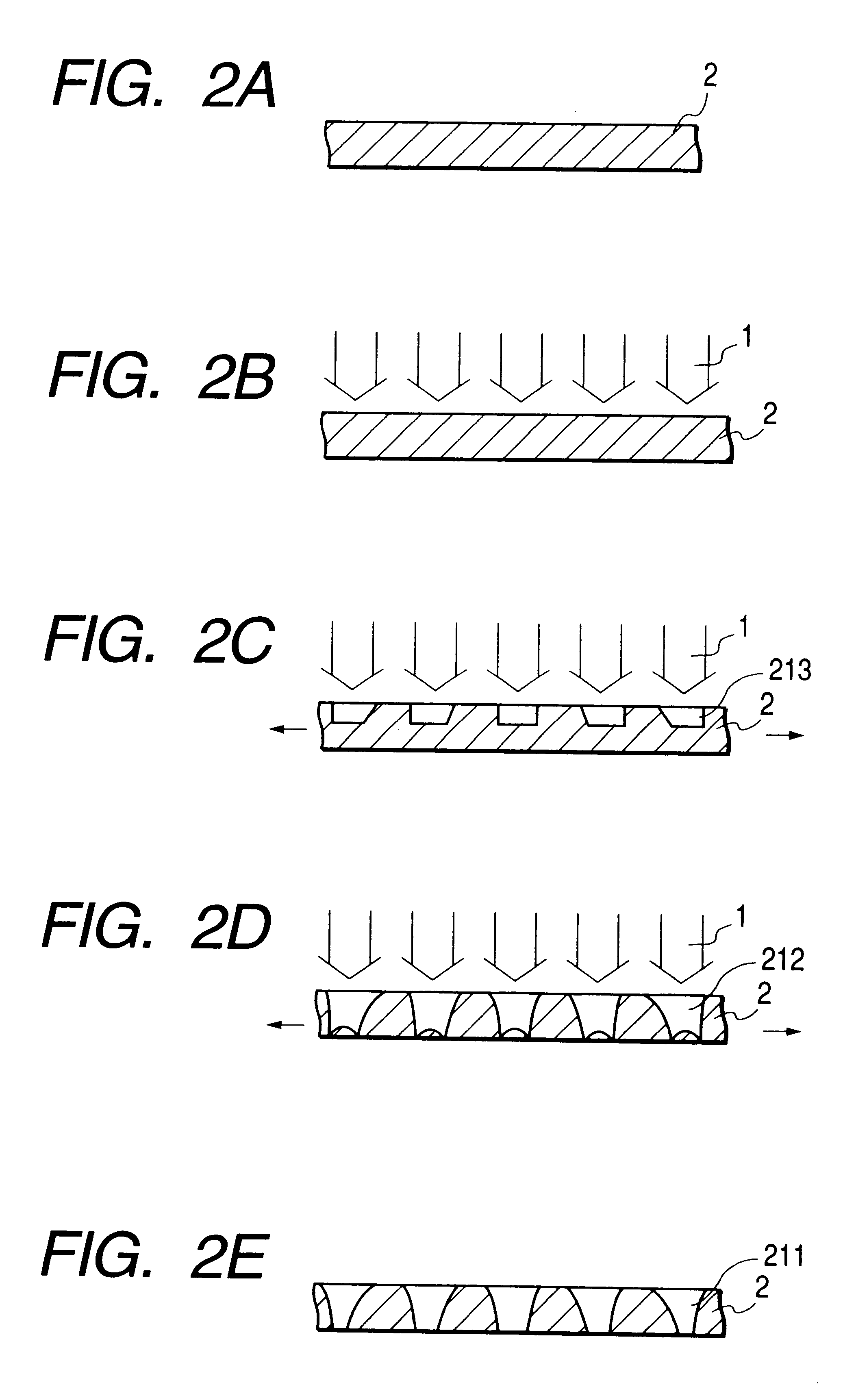 Laser processing method, method for manufacturing ink jet recording head using such method of manufacture, and ink jet recording head manufactured by such method of manufacture