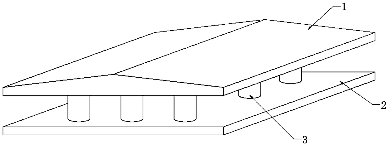 Green building roof with heat insulation function