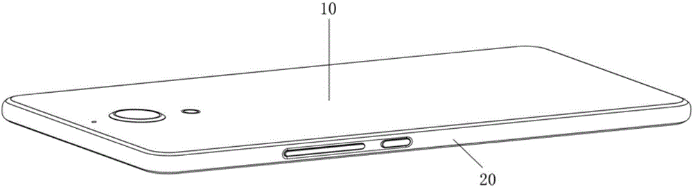 Mobile phone battery cover and mobile phone