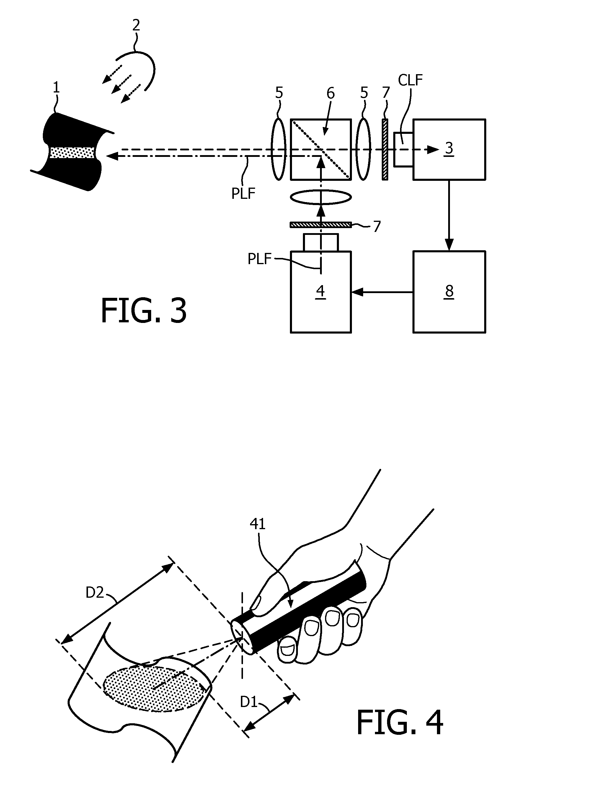 System for hyperspectral imaging in visible light, method for recording a hyperspectral image and displaying the hyperspectral image in visible light