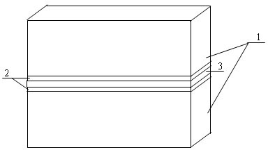 Lamination-based vacuum brazing method for core part of plate-fin type aluminum heat exchanger