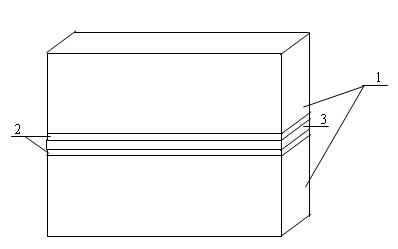 Lamination-based vacuum brazing method for core part of plate-fin type aluminum heat exchanger