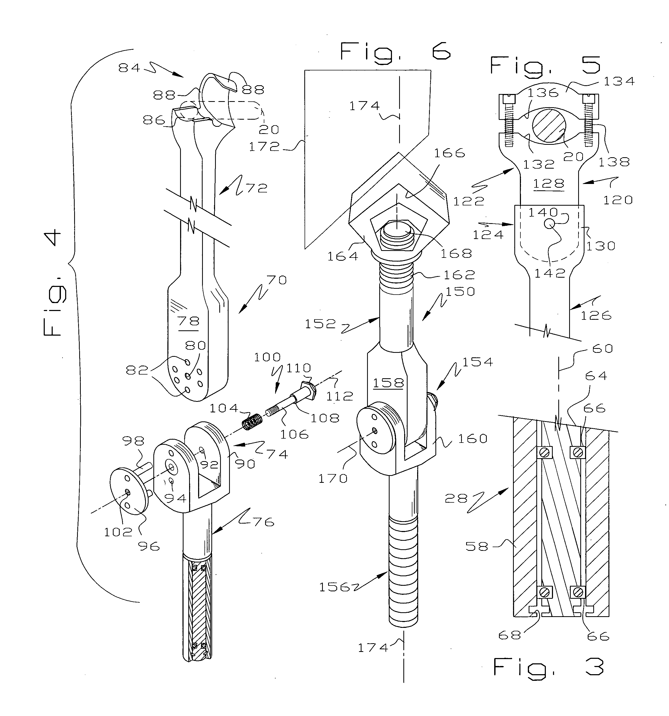 Adjustable pivotal wrench