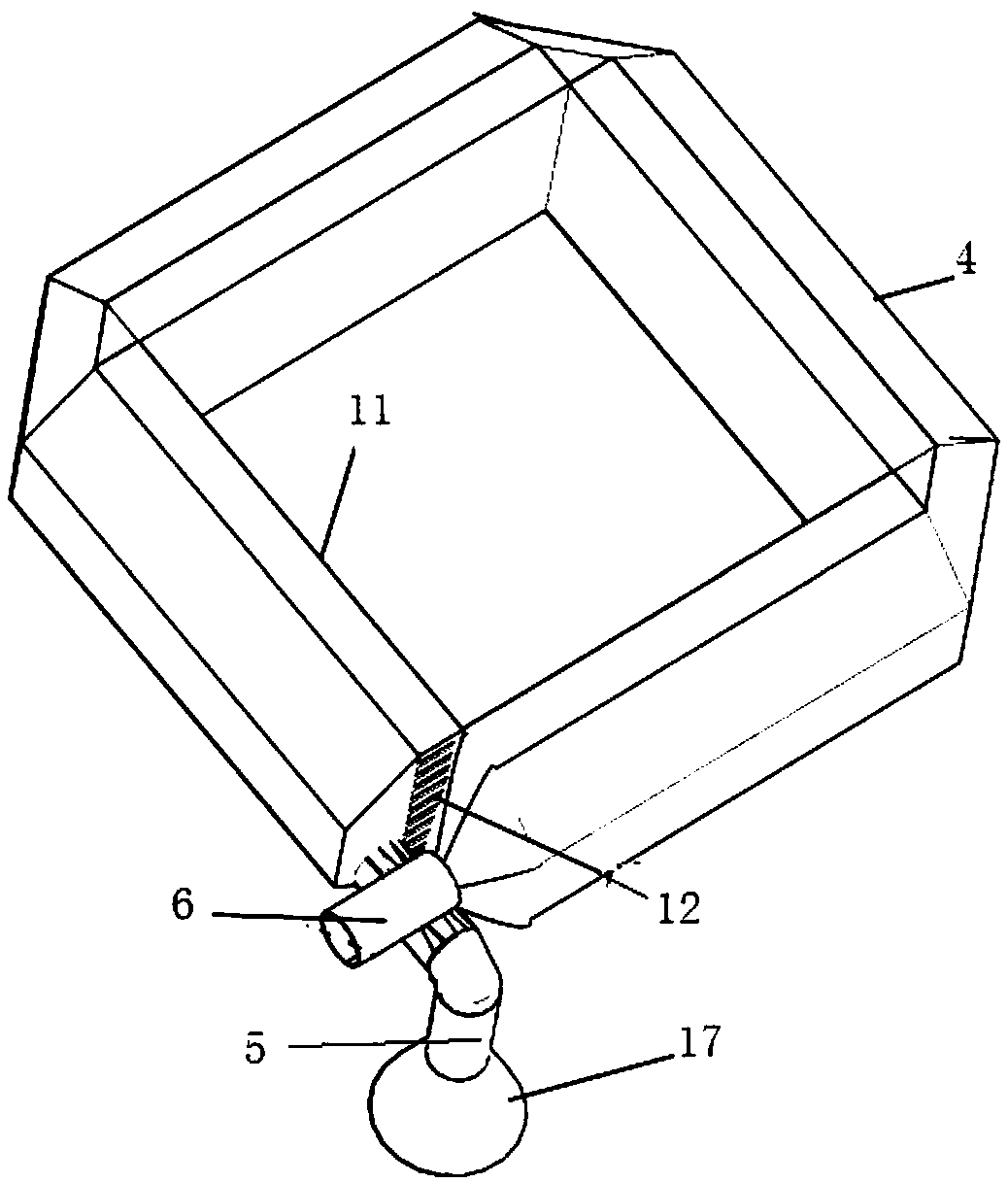 Blowing system of self-powered biomass direct fired furnace