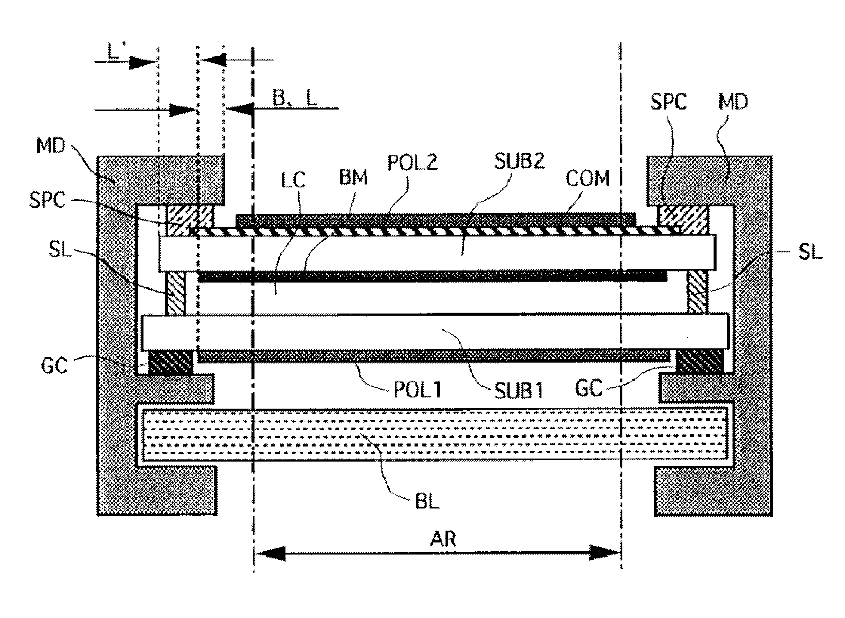 Nanostructure-film LCD devices