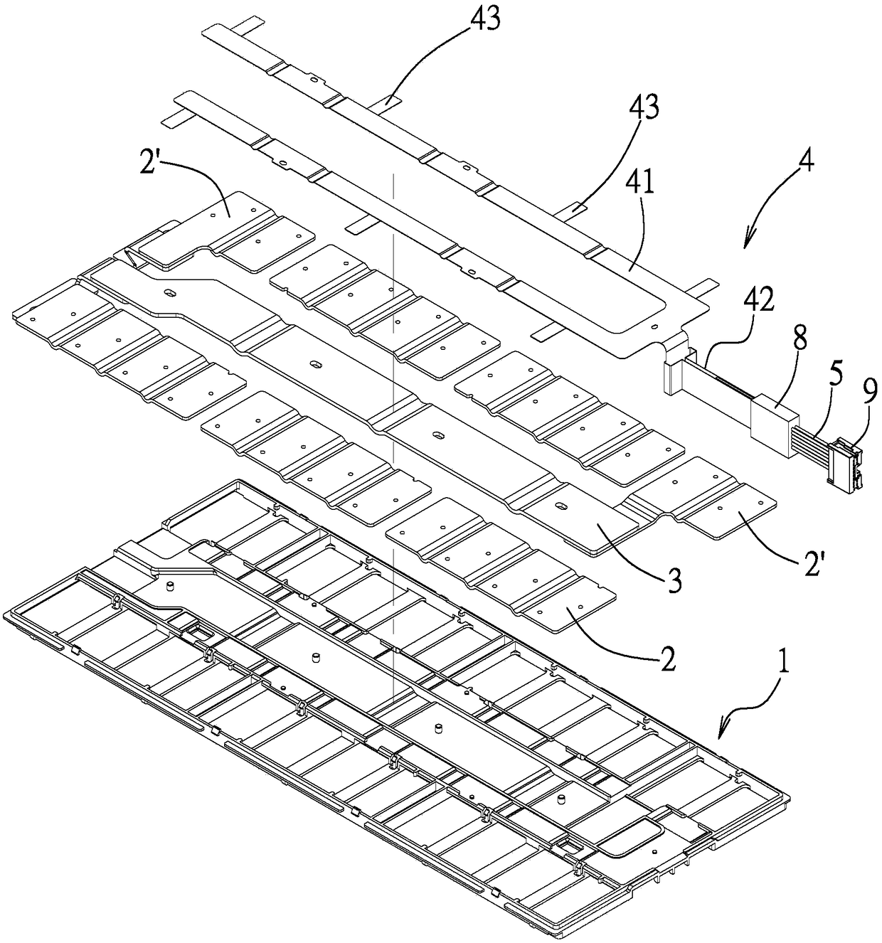 Battery connection module