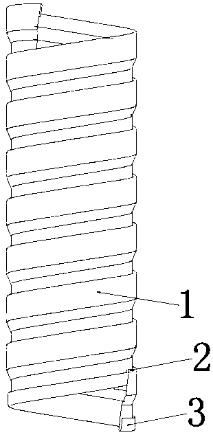 A fully fitting esophageal stent conforming to esophageal peristalsis