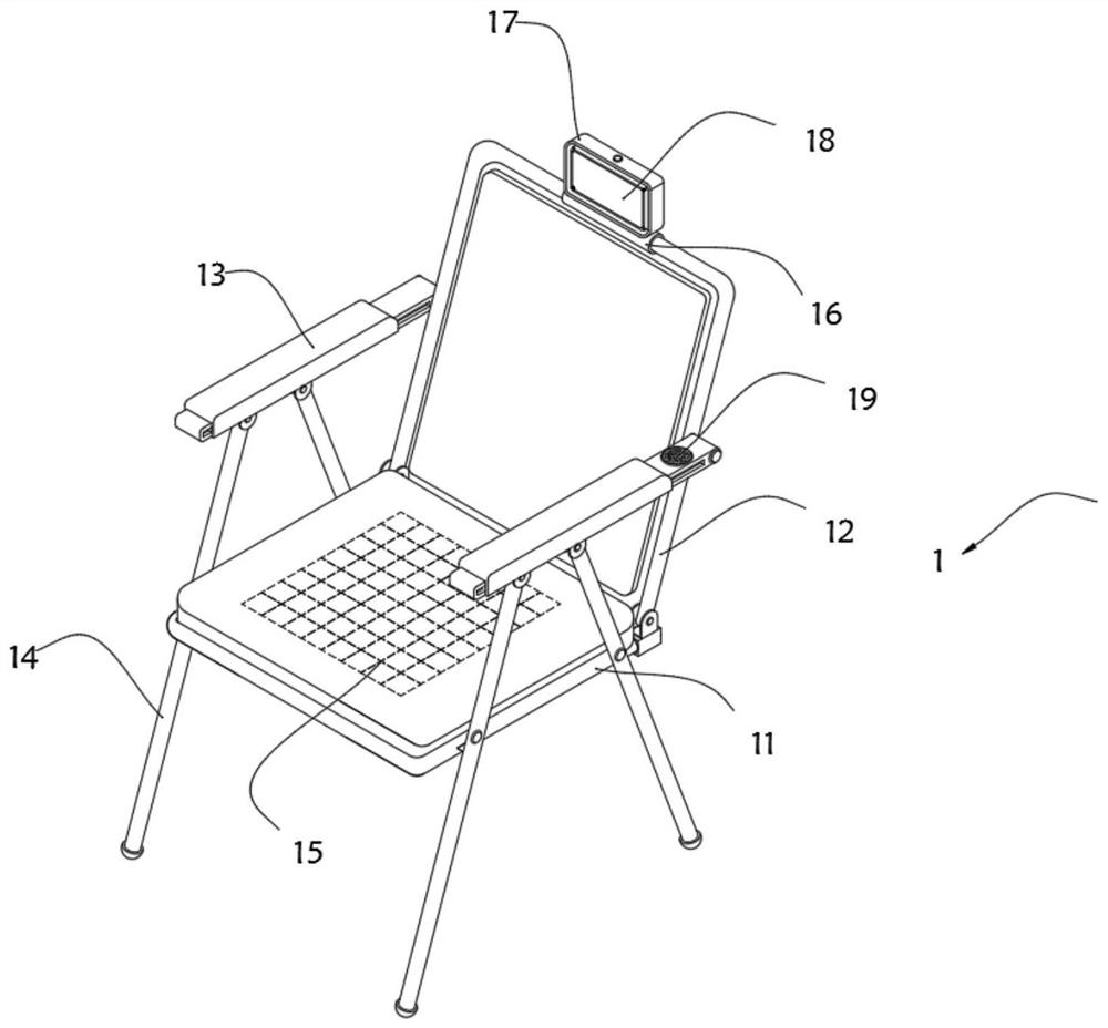 Anti-fall preventive rehabilitation system and method applied to rehabilitation of vertigo patients