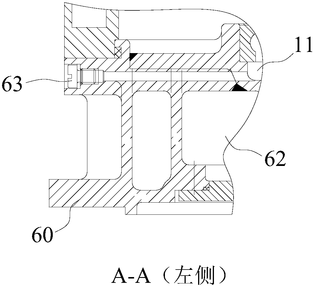 Water cooling motor air leakage detection method