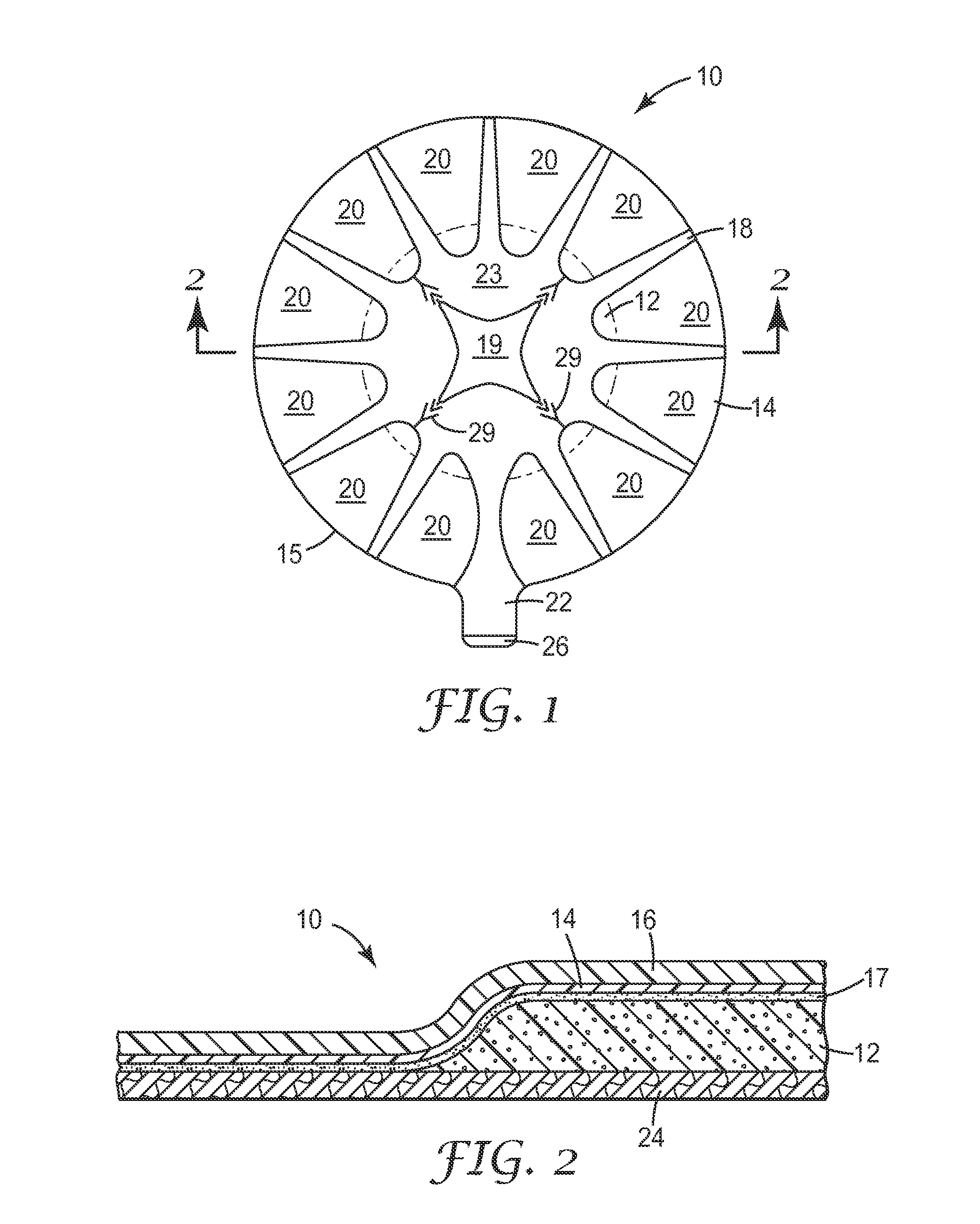 Conformable wound dressing