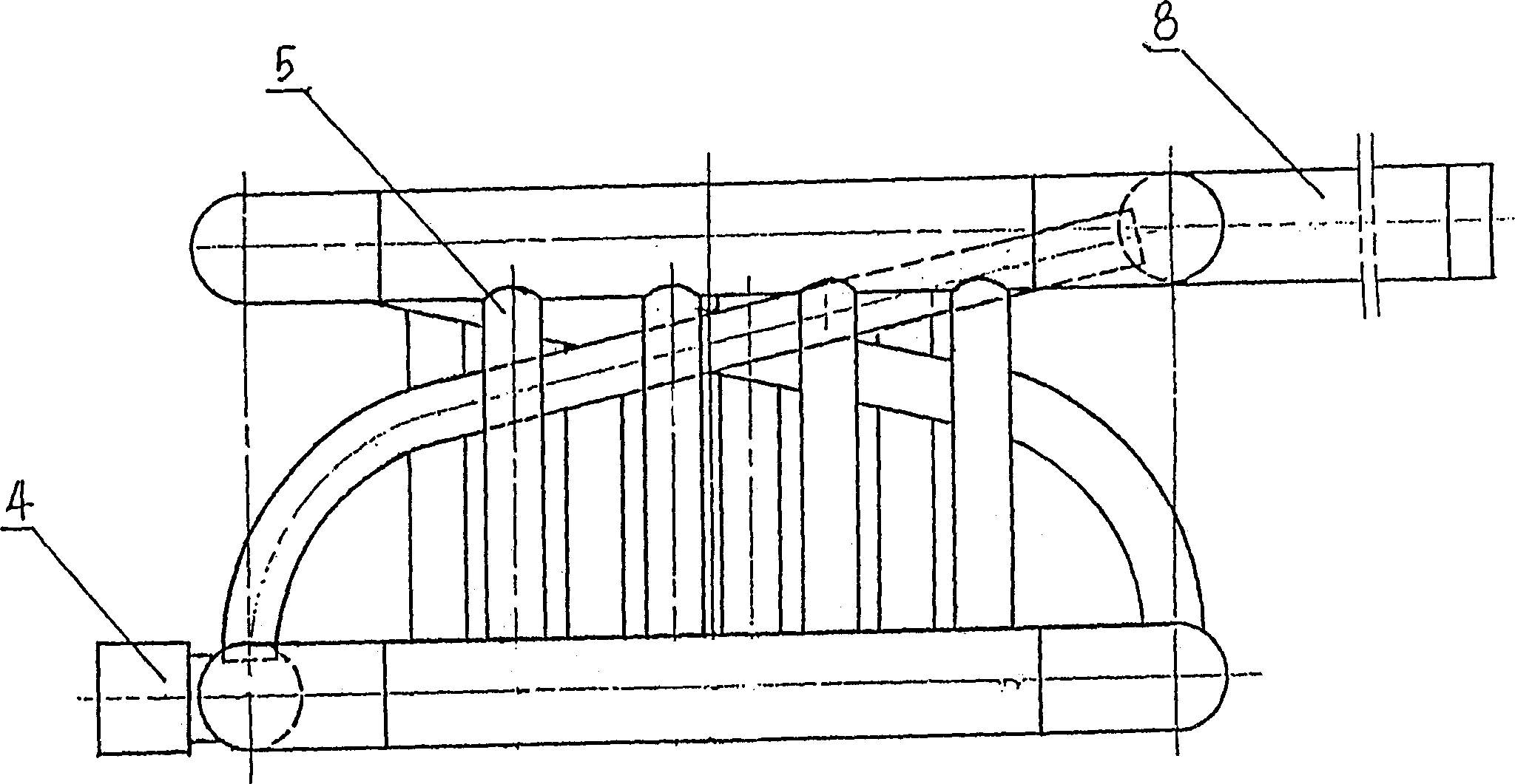 Self-balanced coal continuous gasification furnace