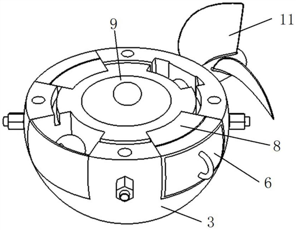 Gas-electric hybrid underwater detector