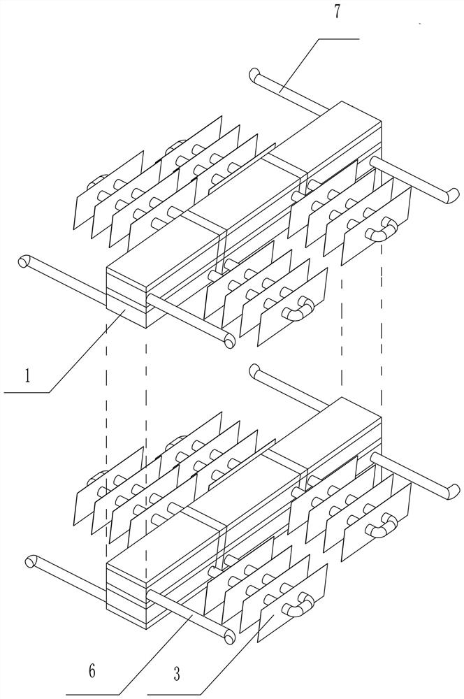 Refrigeration unit and its combined refrigeration device