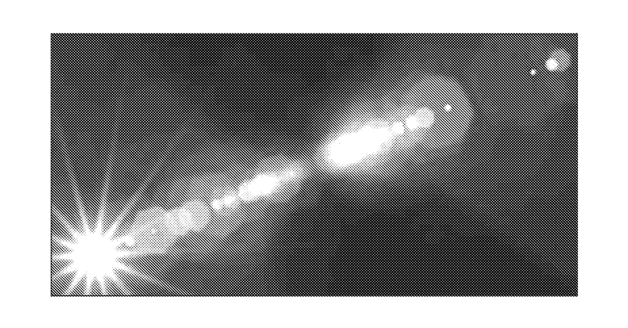 Methods and apparatuses of lens flare rendering using linear paraxial approximation, and methods and apparatuses of lens flare rendering based on blending