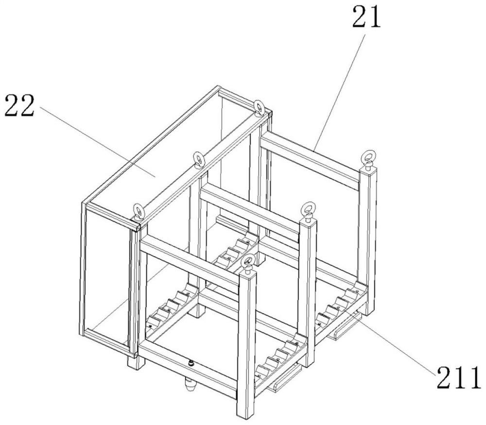 Automatic drill rod loading and unloading equipment