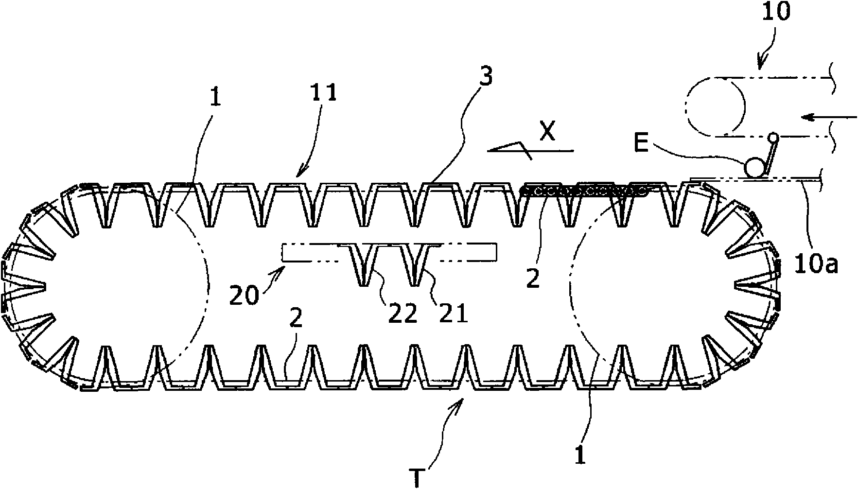 Device for transferring eggs