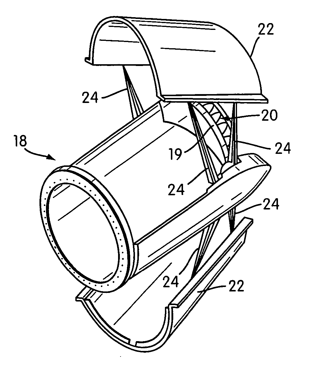 Jet nozzle mixer