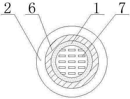 Heat exchange pipe for petrochemical machinery