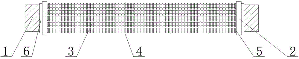 Heat exchange pipe for petrochemical machinery