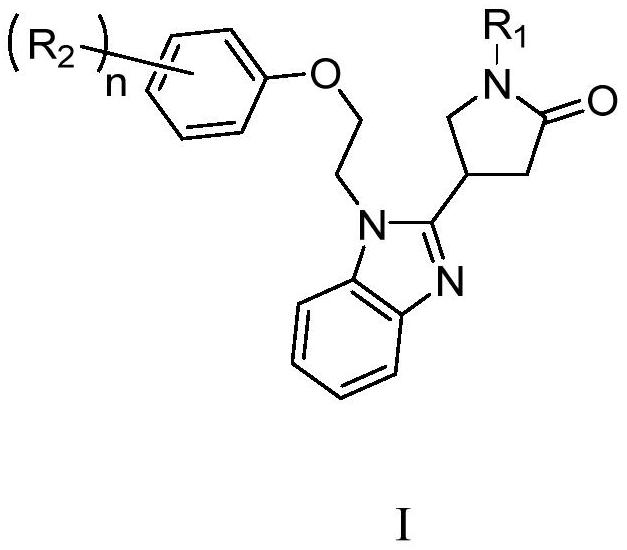 Application of pyrrolidin-2-one compounds in the preparation of drugs related to multiple myeloma