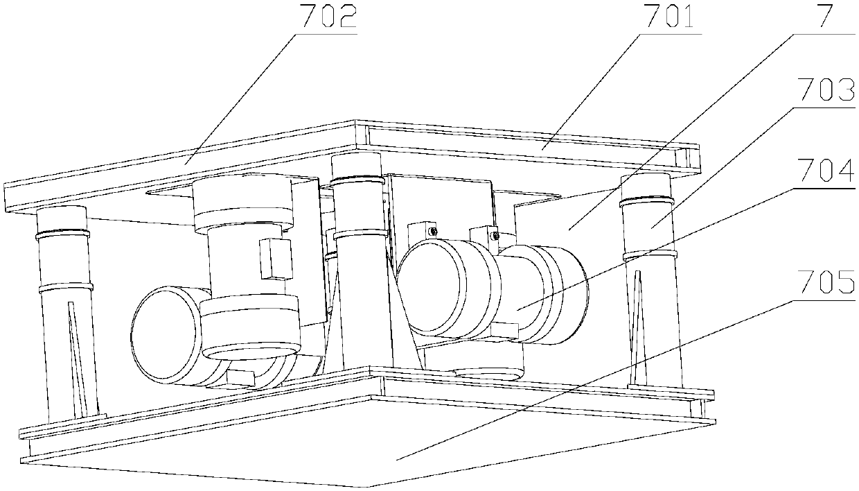 A 3D printing powder centrifugal supply, vibration compacting device and method