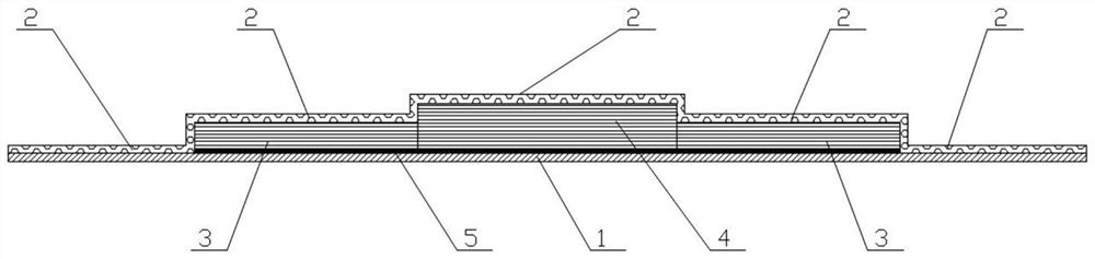 Novel silicone gel hemostatic structure