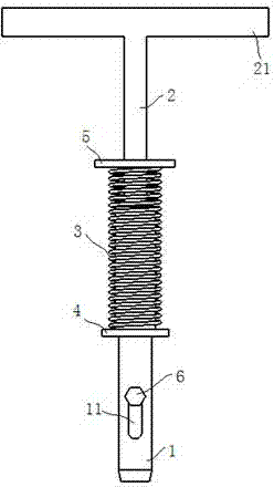 Mounting tool of sealing and blocking piece of car auxiliary hole and working method thereof