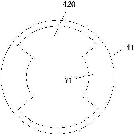 Durable machining device for surface treatment of plate