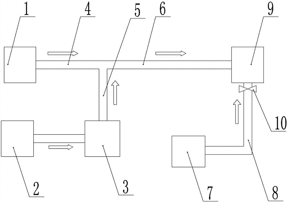 Long-distance wet type concrete spraying method