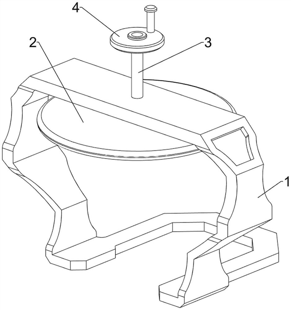 Efficient grinding device based on optical lens