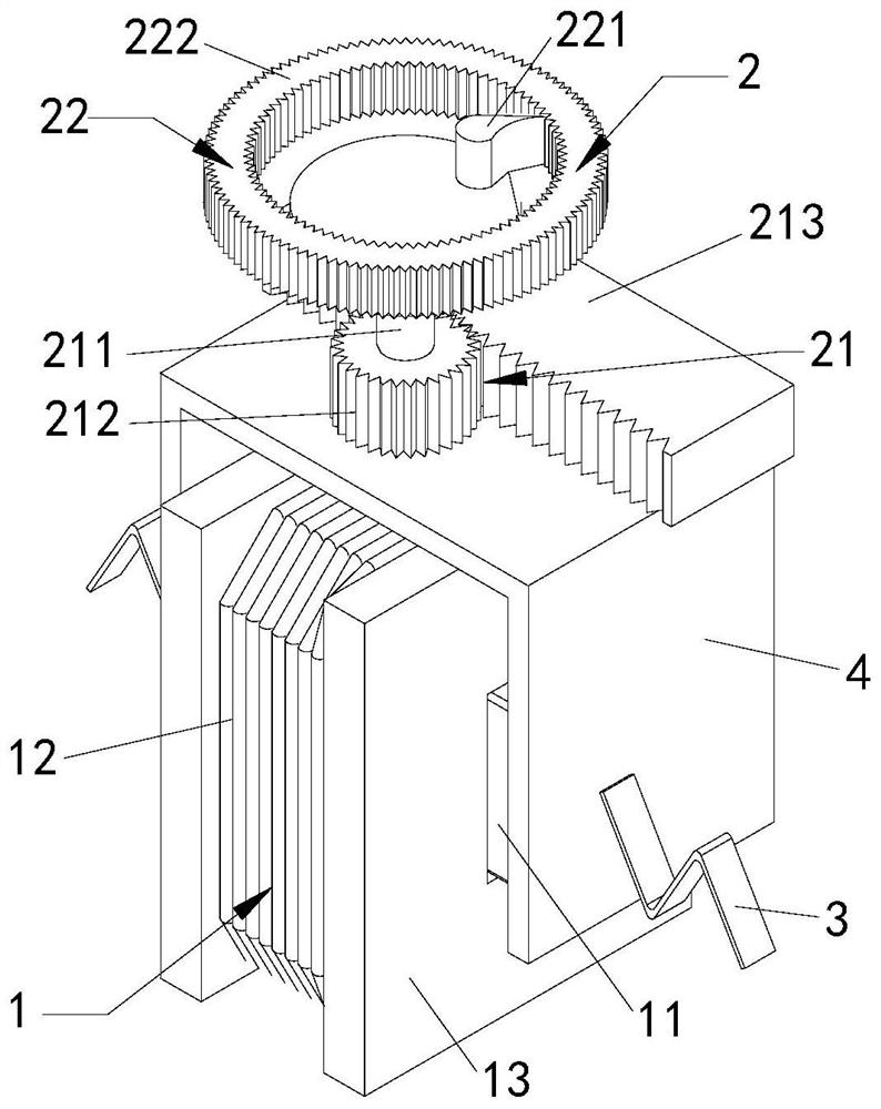 A reverse magnetic linear drive stepping motor