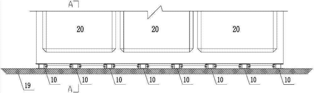 Movable bottom formwork trolley system suitable for large concrete prefabricated component and method for prefabricating base plate of large concrete component