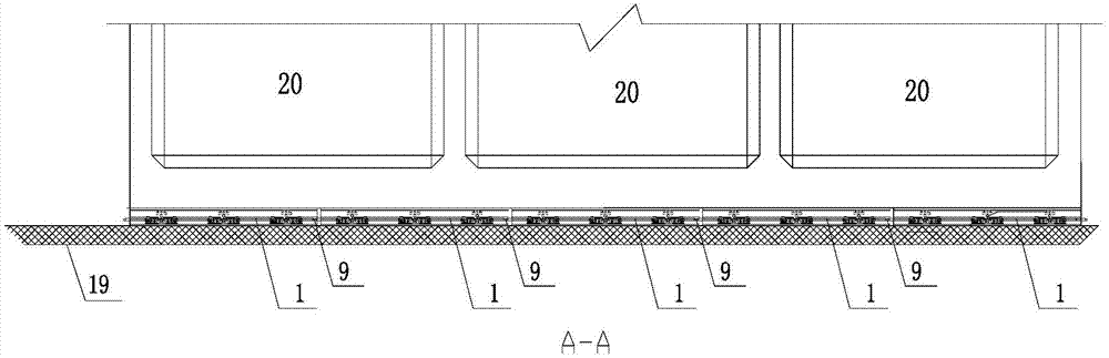 Movable bottom formwork trolley system suitable for large concrete prefabricated component and method for prefabricating base plate of large concrete component