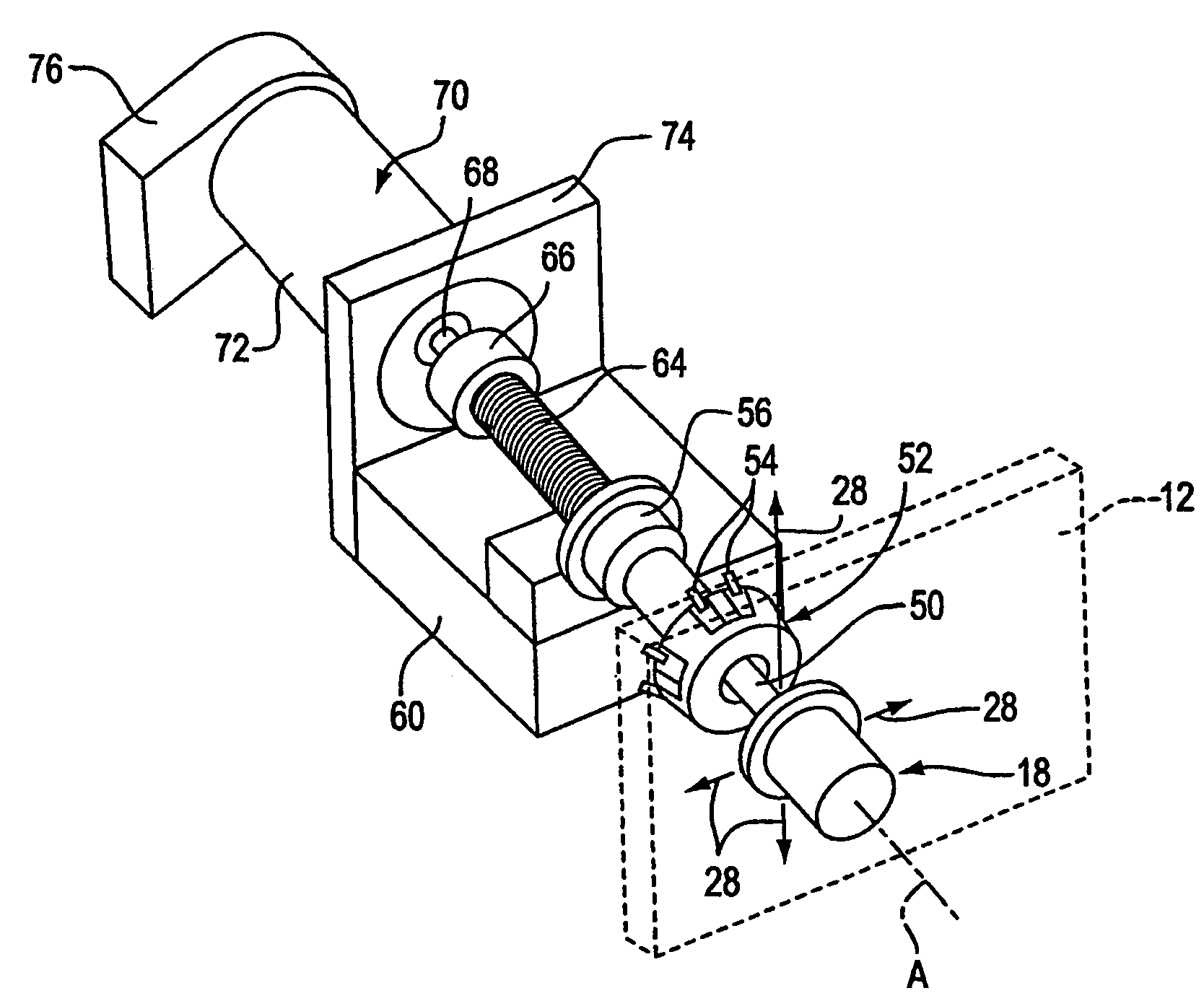 Control knob with multiple degrees of freedom and force feedback