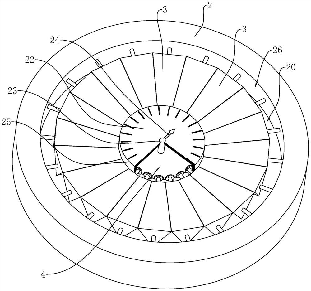 Variable dial plate structure and watch with same