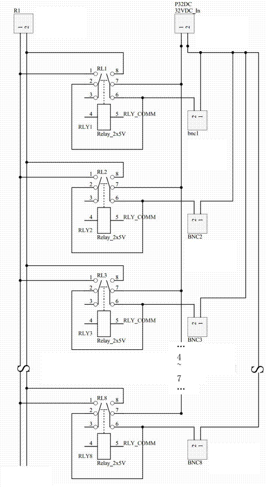 Multichannel low-current collection method and system based on single chip microcomputer control