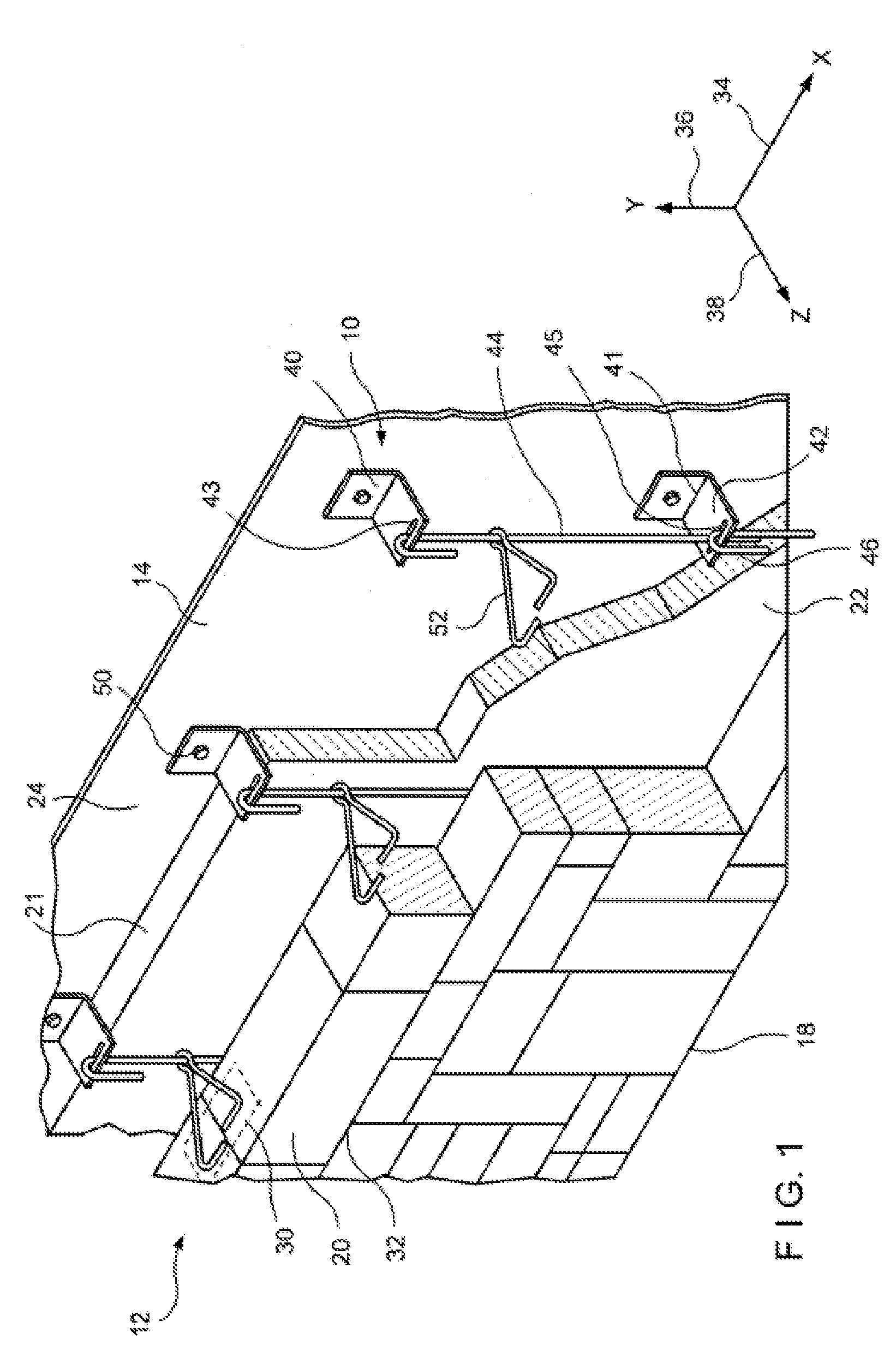 Rubble stone anchoring system